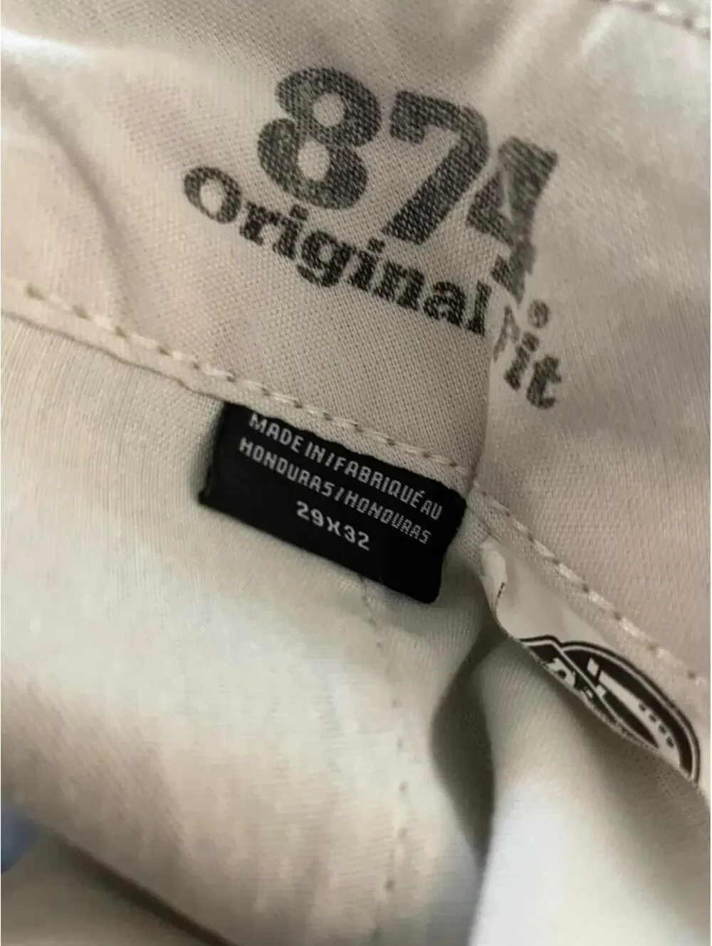 Dickies 874 Original Fit Khaki Work Pants Twill Straight Leg Men’s size 29x31